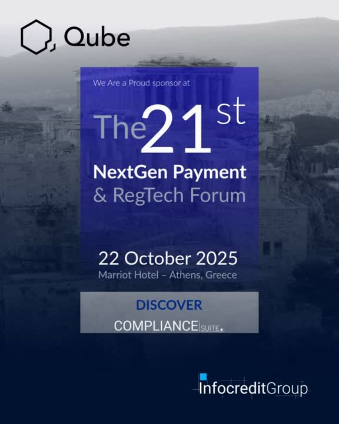 Infocredit Group Sponsors the 21st NextGen Payments & RegTech Forum in Athens – Showcasing Cutting-Edge Compliance & Risk Solutions