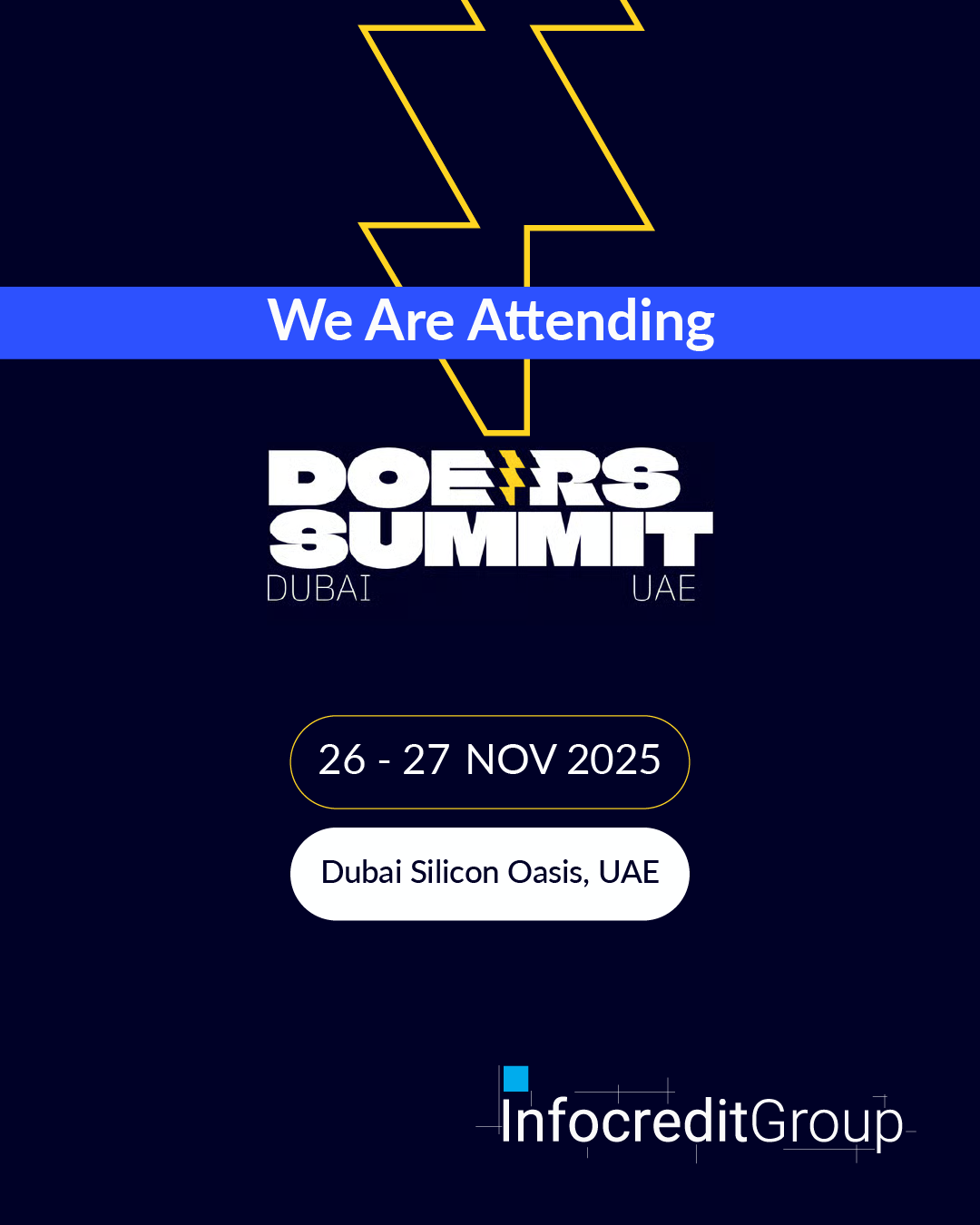 Infocredit Group to Attend Doers Summit 2025 in Dubai – Driving Innovation & Compliance Dialogue