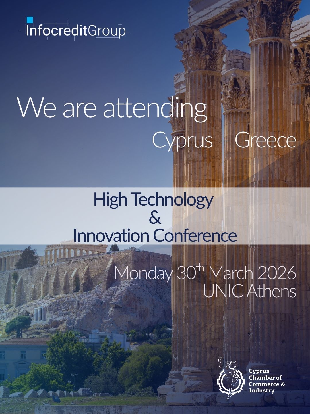 Theodoros Kringou, CEO of Infocredit Group, to Attend the Cyprus – Greece High Technology & Innovation Conference